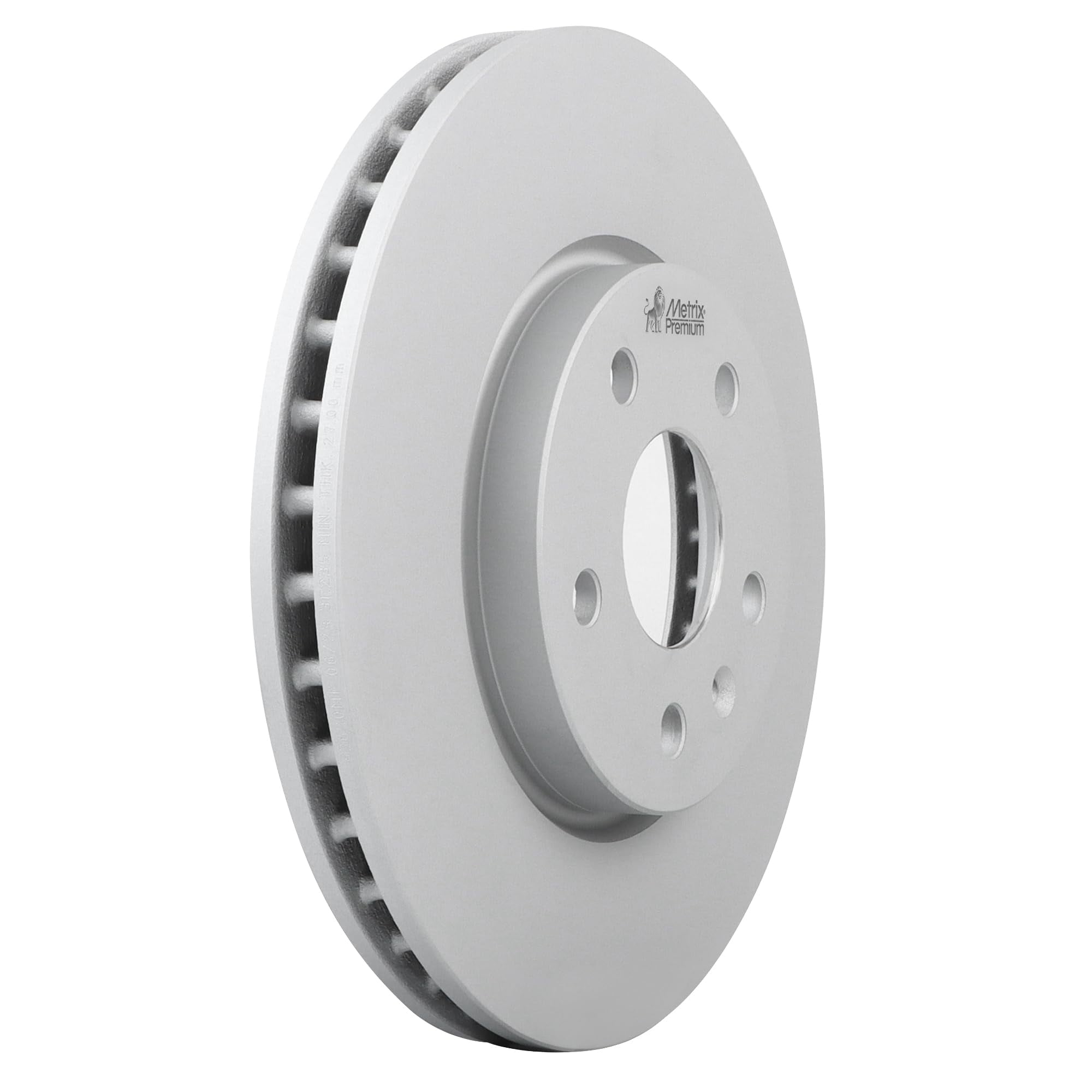 Metrix Premium Chassis Parts - 12.64 inch (321mm) Front Coated Vented Disc Brake Rotor Fits Chevrolet Equinox, Chevrolet Impala, Buick LaCrosse, Regal, GMC Terrain, Malibu, Camaro 580746FZN