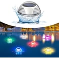 thumbnail image 1 of Luces para piscina, luces flotantes para piscina, luces flotantes para piscina IP65, lámpara de energía solar para estanque con luz esférica impermeable que cambia de color para piscina, spa, acuario, 1 of 5