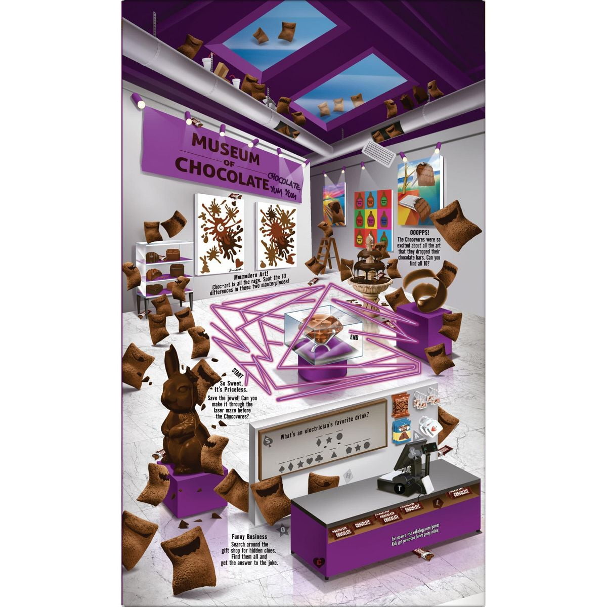 2X - Krave Double Chocolate Brownie Batter Cereal - 16.2oz - Kellogg's