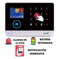 thumbnail image 4 of Kit Sistema De Seguridad Alarma Hogar Y Sensor Wifi Y Gsm Negro, 4 of 5