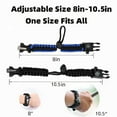 thumbnail image 3 of Paracord Survive Bracelets, Fire Starter,Loud Whistle,Scraper ,Compass, Outdoor Survive Kit for Hiking, Outdoor Camping, Fishing and Hunting, 3 of 8