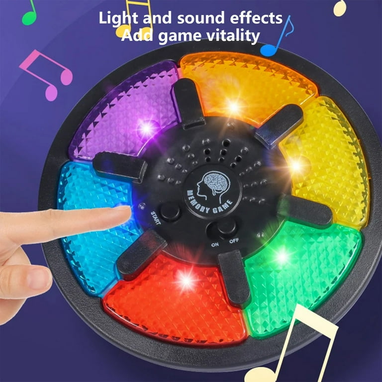 Hzrsly Light-Up Memory Game with Sounds - Electronic 6