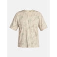 thumbnail image 5 of No Boundaries Men's Oversized Boxy Tee with Short Sleeves, XS-4XLT, 5 of 5