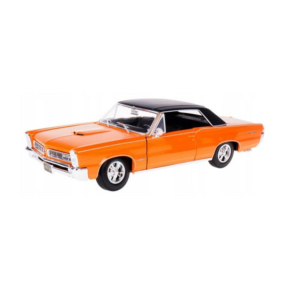1965 Pontiac GTO, Orange - Maisto 31885OR - 1/18 scale Diecast Model Toy Car