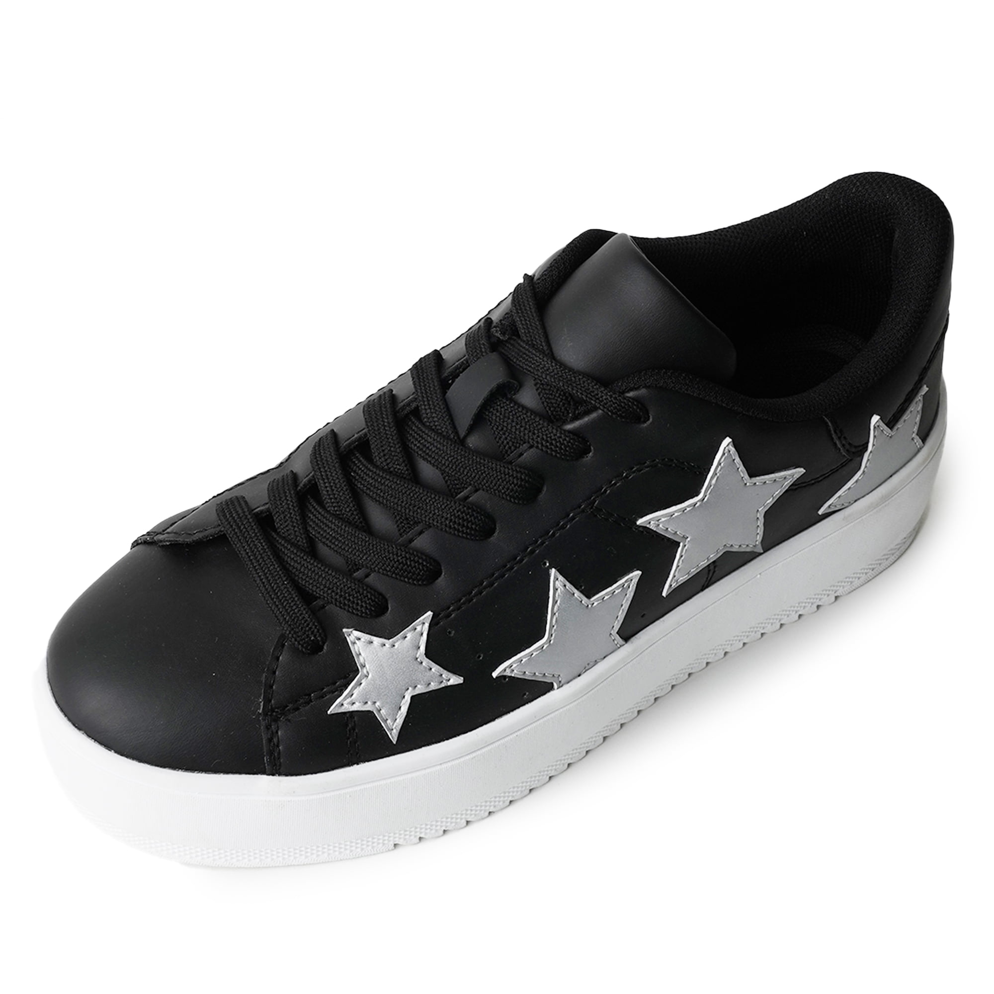 J. Adams Hero Platform Sneakers for Women - Casual Lace-Up Fashion