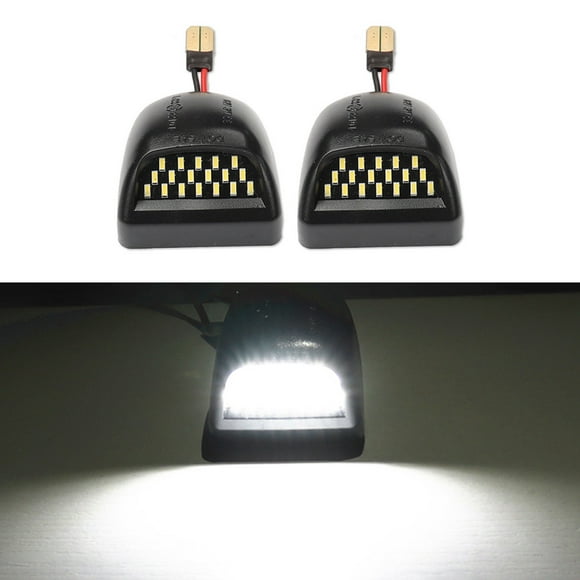 LED License Plate Light Lamp Assembly Replacement For Cadillac Escalade Chevy Silverado Suburban Tahoe GMC Sierra