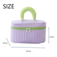 thumbnail image 4 of Bolsa de viaje para maquillaje, bolsa de cosméticos, bolsa de artículos de tocador para mujeres, organizador de maquillaje de gran capacidad, artículos esenciales para dormitorio, 4 of 6