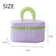 thumbnail image 4 of Bolsa de viaje para maquillaje, bolsa de cosméticos, bolsa de artículos de tocador para mujeres, organizador de maquillaje de gran capacidad, artículos esenciales para dormitorio, 4 of 6