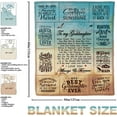 thumbnail image 4 of Goddaughter Gifts from Godmother, God Daughter Gifts from Godmother, Birthday Gifts for Goddaughter, Goddaughter Baptism Gifts for Girl, First Communion Gifts for Girls Throw Blanket 50" X60\u201d, 4 of 6