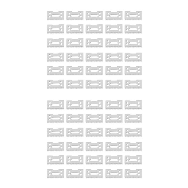 60Pcs 28 Teeth Zirconia Ceramic Clipper Blade for Senior Clipper