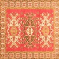 thumbnail image 1 of Ahgly Company Indoor Square Geometric Orange Traditional Area Rugs, 7' Square, 1 of 1