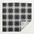 thumbnail image 6 of "S4Sassy Black Plaid Check Parties Table Decor Linen Re-Usable Cloth Napkins Set 18 x 18""(Pack of 6)", 6 of 8