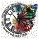 thumbnail image 1 of Kit Reloj Mariposa Con Forma Especial Parcial DIY 5D 30x30cm, 1 of 9