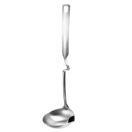 

1pc Oil Filter Soup Scoop Stainless Steel Filtering Spoon Oil Separator Scoop