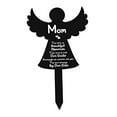 thumbnail image 2 of AMLESO Plaque Commémorative Plaque Commémorative Jardin Piquet Décor de Tombe Signe pour Toujours pour Maman, 2 of 8