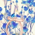 thumbnail image 5 of Mother of Pearl Flower Ring in 925 Sterling Silver with Rose Gold Plating Size 6 by Lavari Jewelers, 5 of 8