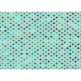thumbnail image 1 of Ahgly Company Machine Washable Indoor Rectangle Transitional Mint Green Area Rugs, 5' x 7', 1 of 7