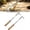 7-Shaped Weed Hook-2PC, variant on L-Shaped Stainless Steel Crevice Weeding Tool, Stainless Steel Crevice Weeding Tool, Crack Weeder, Deep into Crevices,Uproots Weeds, with Ergonomic Handle (7-Shaped Weed Hook)