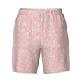 thumbnail image 4 of Lsque Mens Swim Trunks Rabbit And Flower Pattern - Bathing Suit Compression Liner - Beach Swim Shorts Swimwear - (S-3XL) - Stretch Quick Dry -Medium, 4 of 9