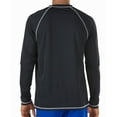 thumbnail image 2 of Men's Speedo 7482183 Easy Long Sleeve Loose Fit Swim Tee (Speedo Black L), 2 of 5