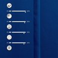 thumbnail image 6 of Kotton Culture Tab Top Curtains Room Darkening Blackout Thermal Insulated Window Treatment Panels for Bedroom, Living Room, Home, Office (1 Panel, 52x108, Royal Blue), 6 of 8