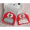 thumbnail image 2 of 400 Piezas Bolsas de Dulces Monstruo de Boca Grande Bolsa de Regalo Autoadhesiva Bolsas de Galletas Bolsas de Decoración de Panadería Bolsas de Regalo de Dulces de Chocolate Bolsa de Plástico DIY, 14*14cm oso de fresa Electrónica, 2 of 4