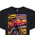 thumbnail image 3 of Disney Cars - Lightning McQueen Best Trophies - Juniors Cropped Cotton Blend T-Shirt, 3 of 5