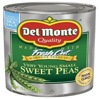 Del Monte Very Young Small Sweet Peas, 15.25 oz Can