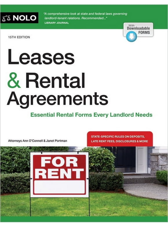 Leases & Rental Agreements (Edition 15) (Paperback)