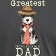 thumbnail image 3 of CafePress - Mini Schnauzer Dad T Shirt - Mens Comfort Colors Shirt, 3 of 5