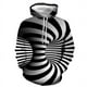 thumbnail image 2 of Sudadera con capucha para hombre Vertigo en blanco y negro con estampado 3D, sudadera con capucha de manga larga, sudadera de gran tamaño, ropa de primavera y otoño, 2 of 5