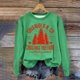 thumbnail image 2 of Gibobby Sudaderas para mujer Sudadera con cuello redondo y estampado de Navidad para mujer, amisetas informales de manga larga para entrenamiento(Verde,CH), 2 of 4
