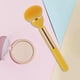 thumbnail image 3 of Brocha de maquillaje shamjiam profesional mango de plástico amarillo, 3 of 7