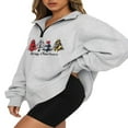 thumbnail image 4 of Sweat-shirt à Manches Longues avec Zip pour Femme, 4 of 9