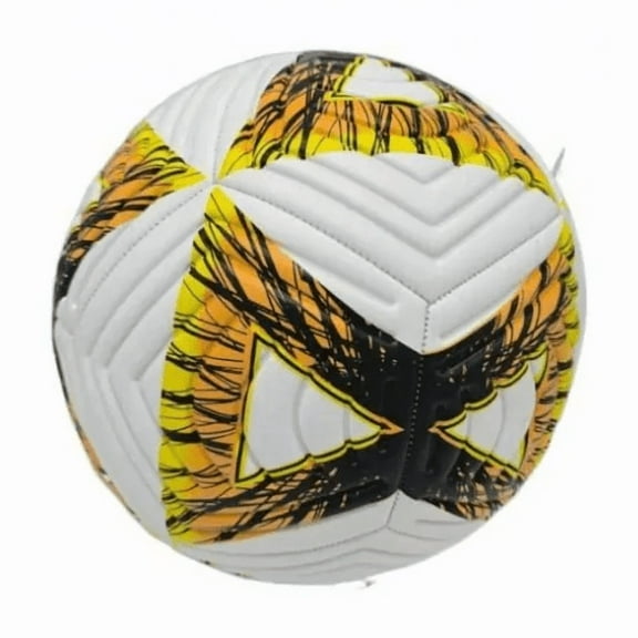1pc Adult & Youth Standard Size 5 Soccer Ball, Durable, Dirt-Resistant, Textured Surface, Yellow, Purple, Black Colors For Football Training, European Cup, World Cup