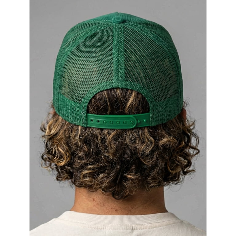 Smokey Bear Men's Snapback Sport Hat Green photo 3