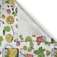 thumbnail image 3 of Ambesonne Tropical Kitchen Curtains, Summer Drinks Fruits, 55"x39", Multicolor, 3 of 3