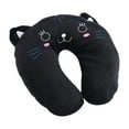 thumbnail image 2 of Growcolor Oreiller en Coton PP Cou de Voyage Animal Doux en Forme de U Voiture Repose-tête Jouet Coussin Oreiller(Chat), 2 of 3