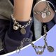 thumbnail image 1 of Pulseras para mujer, regalos para mujer, pulsera con tarjeta del alfabeto para mujer, pulsera de joyería de viento frío, la pulsera, 1 of 5
