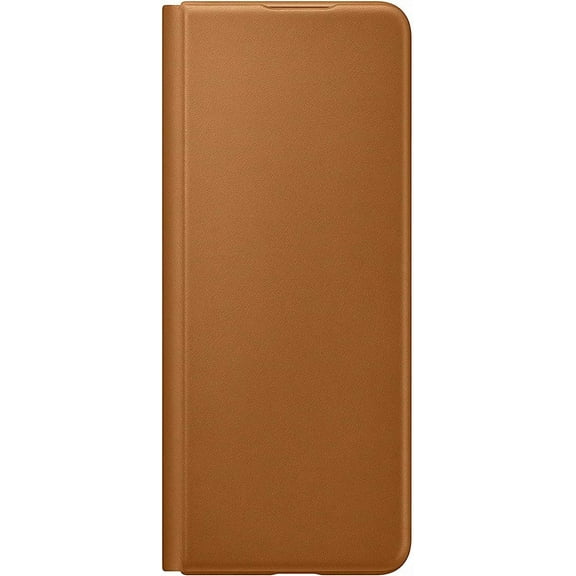 Samsung Galaxy Z Fold 3 Leather Cover Brown - EF-VF926LAEGWW