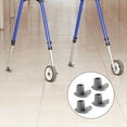 thumbnail image 4 of Walker Ski Glides, 4 Pieces Heavy Duty Walker Glides Walker Feet Replacement Walker Glide Skis for 1 1/8 Inch Tubes Tool, 4 of 6