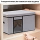 thumbnail image 4 of Washable Perspective Window Fabric Art Treasure Chest For Household Clothes Storage And Miscellaneous Textile Sorting Box, 4 of 8