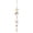 B, variant on Crystal Suncatcher Hanging Crystals Prism Window Ornament, Boho Sun Moon Star Evil Eye Pendant with Natural Chakra Stone Tree of Life, Celestial Hanging Decor for Home Garden Car Backview Mirror, 1Pc