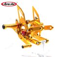 thumbnail image 6 of Arashi (Version 2.0) Rearsets for YAMAHA YZF R6 2006-2016 Motorcycle Accessories Adjustable Footrests Foot Peg Rear Sets Gold 2007 2008 2009 2010 2011 2012 2013 2014 2015, 6 of 8
