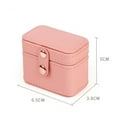 thumbnail image 2 of WHAMVOX Stylish Trinket Boxes for Earring Storage, PU Jewelry Organizer Case, 2 of 8