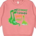 thumbnail image 3 of Inktastic My Grammy and Grandpa Love Me Grandson Dinosaur Toddler Sweatshirt, 3 of 4