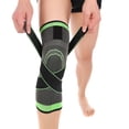 thumbnail image 2 of Unisex Compression Knee Sleeve Support Running Basketball Lift Knee Pads, 2 of 5