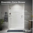thumbnail image 3 of Sterling 72180120 Ensemble 60" 4 Piece Shower Module - Off White, 3 of 5
