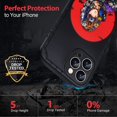 thumbnail image 3 of Funda para teléfono anime, funda para teléfono anime, carcasa para teléfono anime, contraportada para iPhone, disponible desde la serie Iphone X hasta las fundas de la serie Iphone 14, viene con, 3 of 5