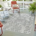 thumbnail image 4 of Oksana Quick Dry Indoor Outdoor Rug Easy to Clean for Patio and Deck, 8 ft x 11 ft, 4 of 8